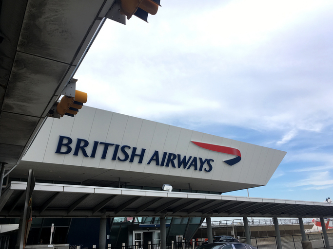 British Airways airline terminal